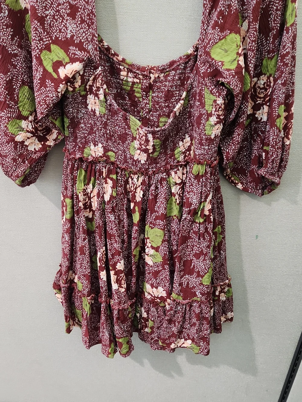 Free People Summer Picnic Mini Dress